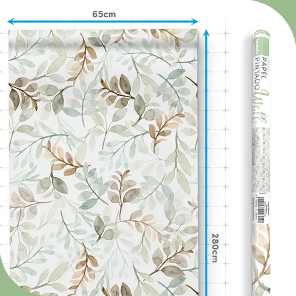 papel pintado Branches - Lineafix Adhesive Wall - lineahogar - imagen medidas producto