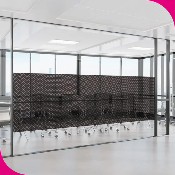 Screen - Rhombus Black -lineahogar - foto ambiente