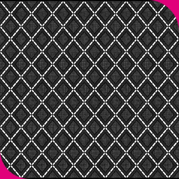 Screen - Rhombus Black -lineahogar - foto lámina