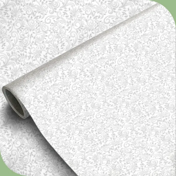 Papel pintado vinílico Annata white - lineahogar - Lineafix Adhesive Wall - imagen producto