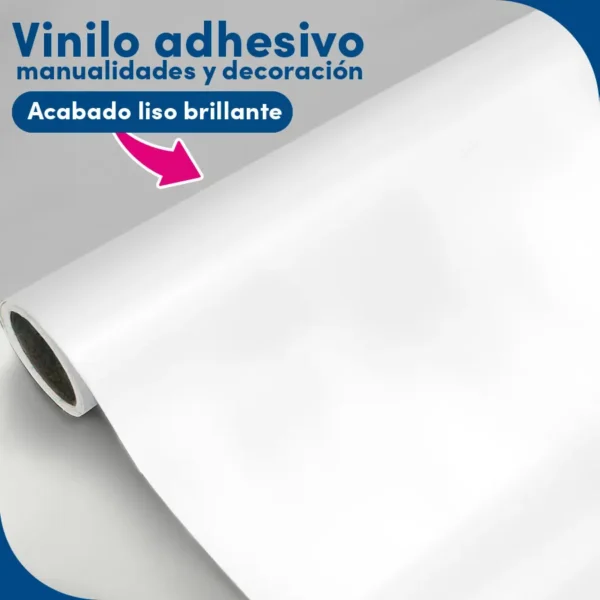vinilo Adhesivo Blanco brillo - lineahogar - Lineafix Adhesive - imagen producto