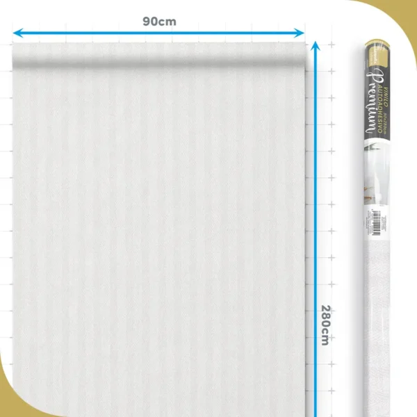 Vinilo autoadhesivo Premium Calma Blanca - lineahogar - Lineafix Adhesive Premium - imagen producto