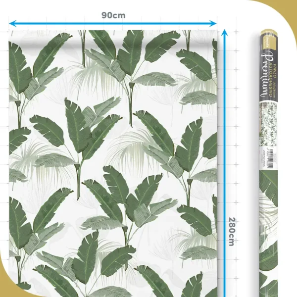 Vinilo autoadhesivo Premium Canarias verde - lineahogar - Lineafix Adhesive Premium - imagen producto