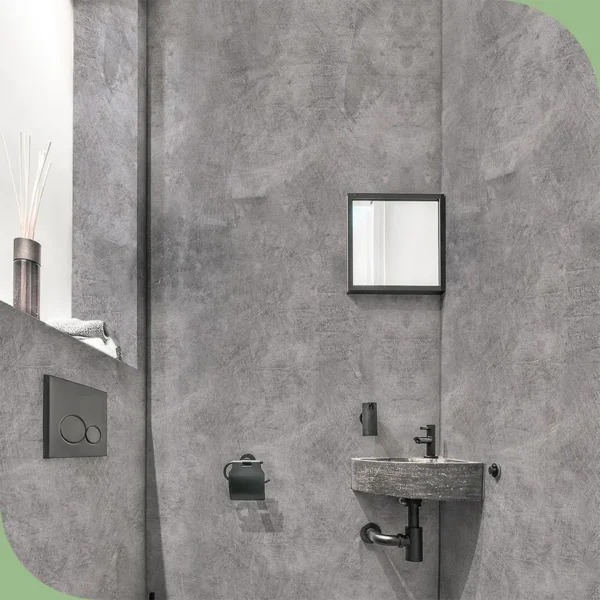 Papel pintado vinílico Cemento gris 02 - lineahogar - Lineafix Adhesive Wall - imagen producto