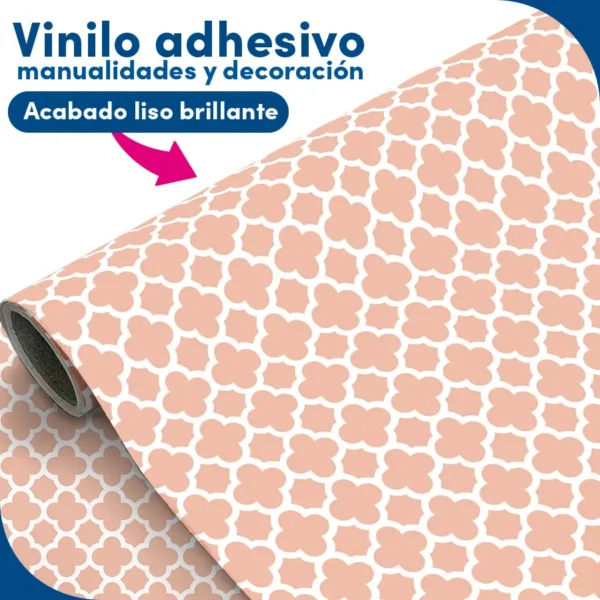 vinilo Adhesivo Chaouen Peach - lineahogar - Lineafix Adhesive - imagen producto