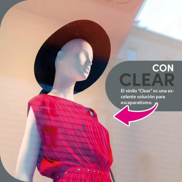Vinilo Silver Protección Solar Clear - Lineafix Static Pro - Lineahogar - Imagen producto