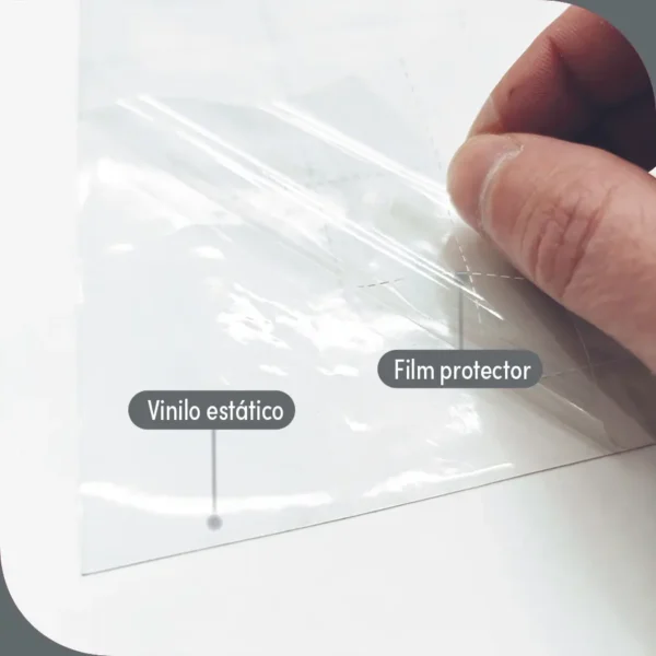 Vinilo Silver Protección Solar Clear - Lineafix Static Pro - Lineahogar - Imagen producto