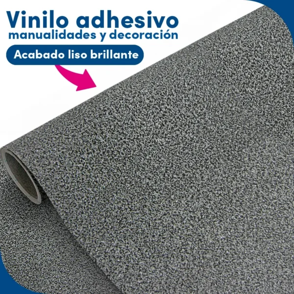 vinilo Adhesivo Granito Negro - lineahogar - Lineafix Adhesive - imagen producto
