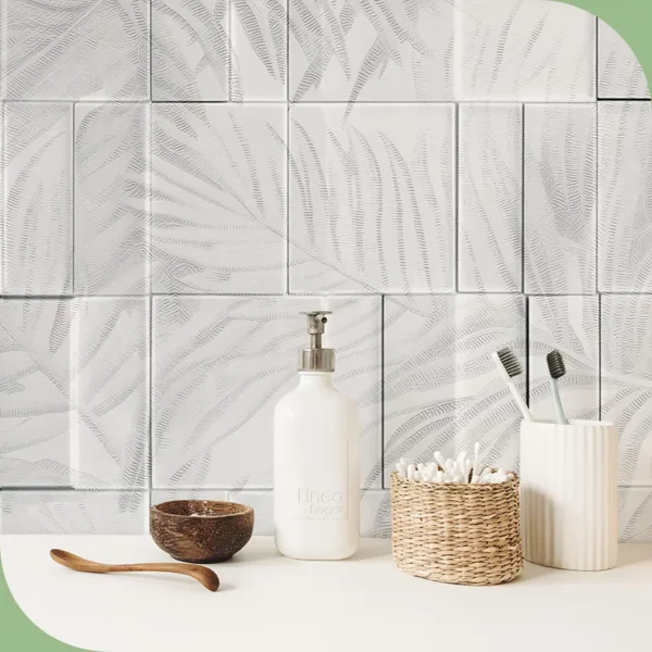 Papel pintado vinílico Karo Palmeras - lineahogar - Lineafix Adhesive Wall - imagen producto