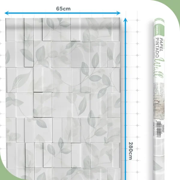 Papel pintado vinílico Karo Ramas - lineahogar - Lineafix Adhesive Wall - imagen producto