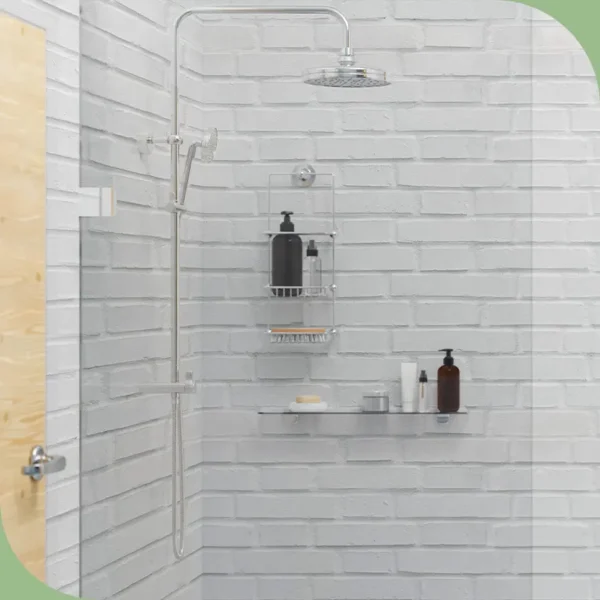 Papel pintado vinílico Ladrillo blanco - lineahogar - Lineafix Adhesive Wall - imagen producto