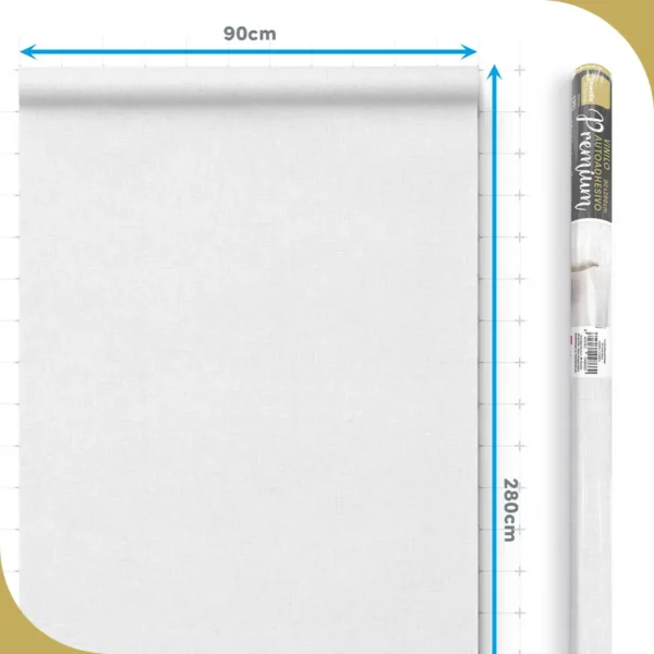 Vinilo autoadhesivo Premium Lienzo blanco - lineahogar - Lineafix Adhesive Premium - imagen producto