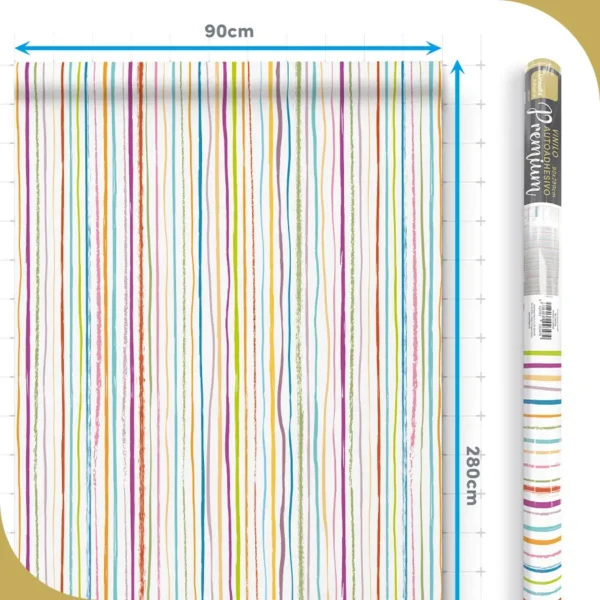 Vinilo autoadhesivo Premium LINEA COLOR - lineahogar - Lineafix Adhesive Premium - imagen producto