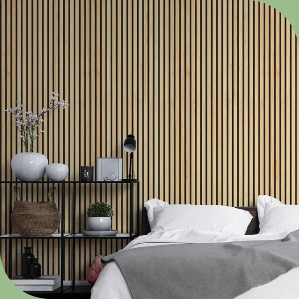 Papel pintado vinílico Listones - lineahogar - Lineafix Adhesive Wall - imagen producto