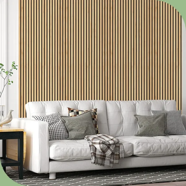 Papel pintado vinílico Listones - lineahogar - Lineafix Adhesive Wall - imagen producto