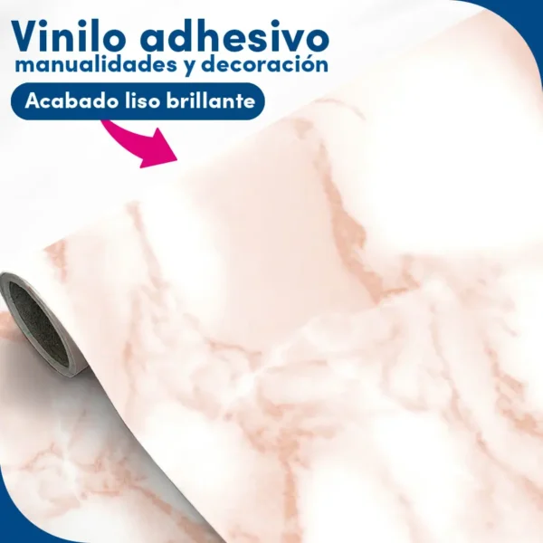 vinilo Adhesivo Mármol rosa - lineahogar - Lineafix Adhesive - imagen producto