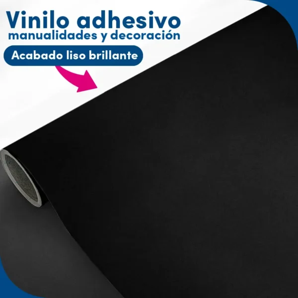 vinilo Adhesivo Pizarra negra tiza - lineahogar - Lineafix Adhesive - imagen producto