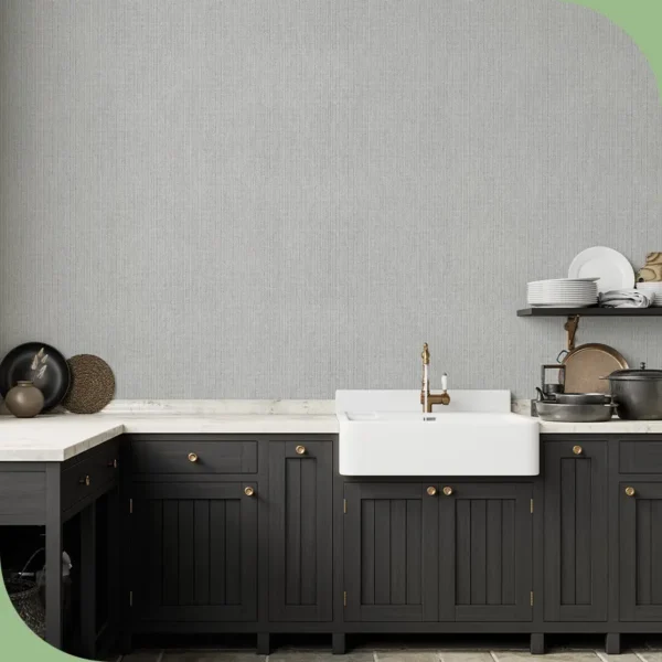 Papel pintado vinílico Prato Gris - lineahogar - Lineafix Adhesive Wall - imagen producto