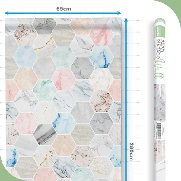 Papel pintado vinílico Soty color - lineahogar - Lineafix Adhesive Wall - imagen producto