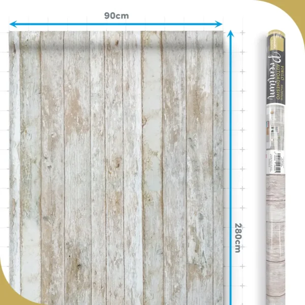 Vinilo autoadhesivo Premium Tablas Texas - lineahogar - Lineafix Adhesive Premium - imagen producto