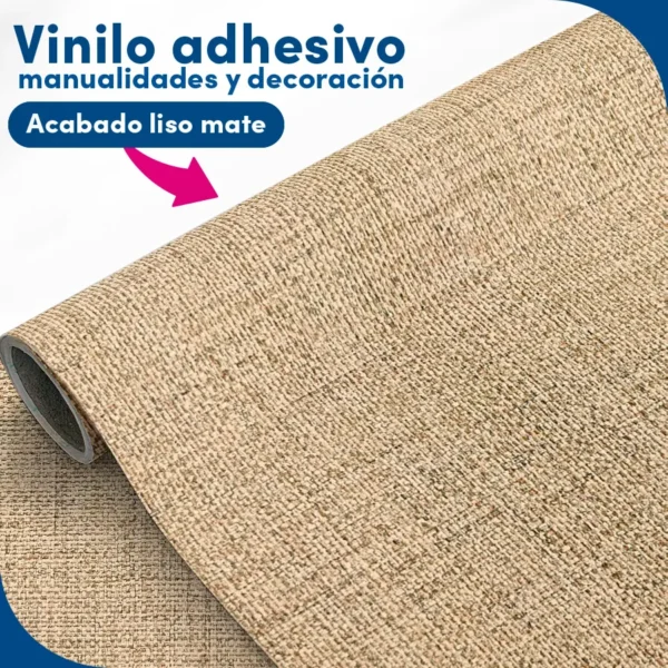 vinilo Adhesivo Yute - madera lineahogar - Lineafix Adhesive - imagen producto