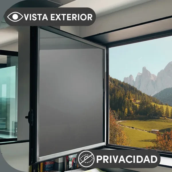 Vinilo Silver Protección Solar Zarame Grey - Lineahogar - Imagen producto