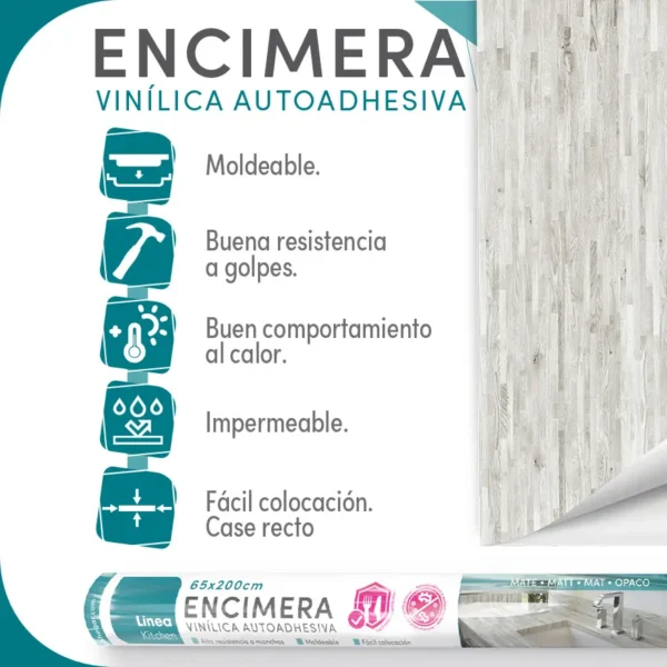 Malmo grey - lineahogar- Lineakitchen Encimera - imagen