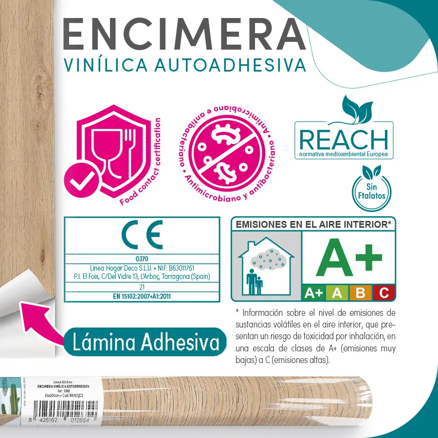 Oak - lineahogar- Lineakitchen Encimera - imagen