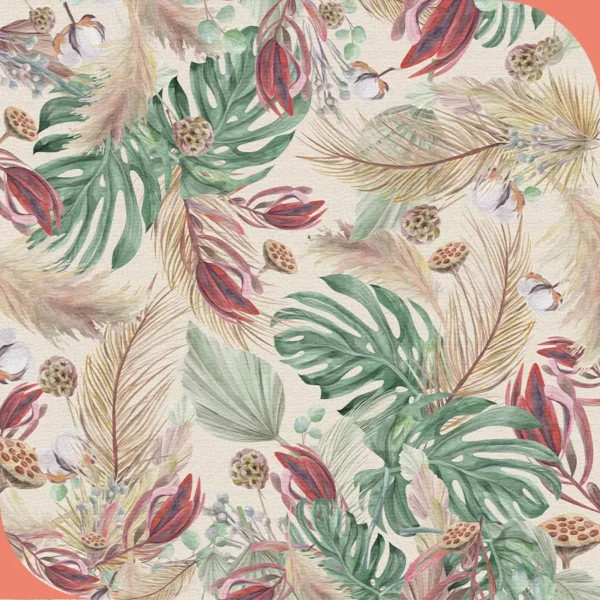 Mantel textil Otaki crema - lineahogar - Lineatable Textile - imagen producto