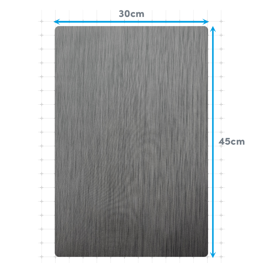 Mantel individual metalizado Lineatable - TD73 Grey