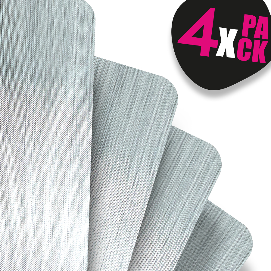 Mantel individual metalizado Lineatable - TD73 Grey