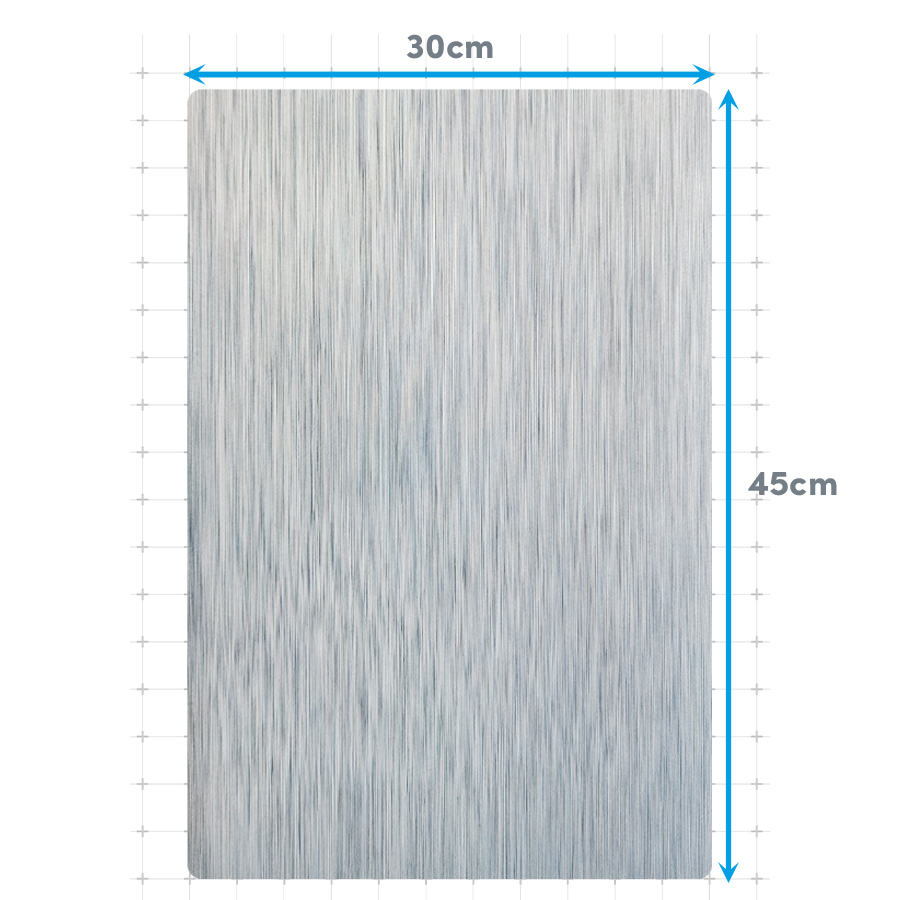 Mantel individual metalizado Lineatable - TD73 Grey