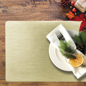 Mantel individual metalizado Lineatable - TD22 GOLD