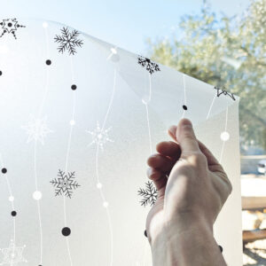 Vinilo estático Copo de Nieve - Lineafix Static - imagen