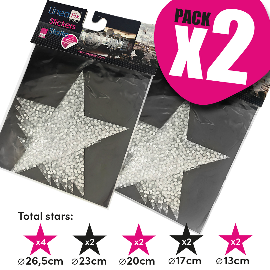 Vinilo estático STARS - Lineafix Static - imagen