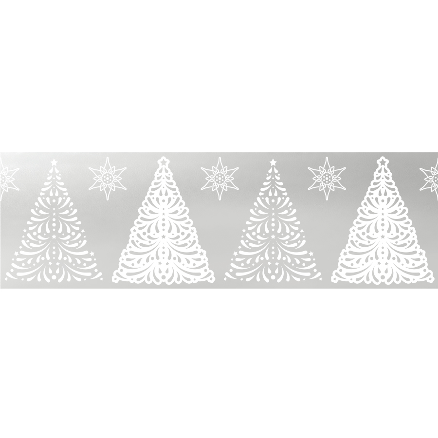 Vinilo estático Árbol blanco - Lineafix Static - imagen